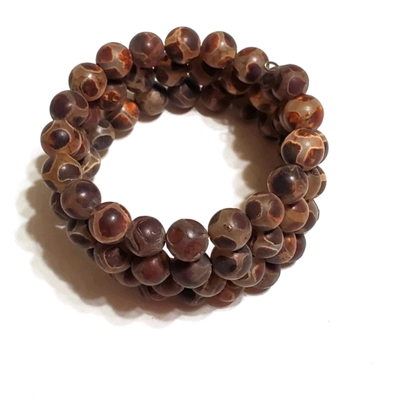 Accessories Mens Bracelet Large Wrist No Worries Wrap Style Tibetan